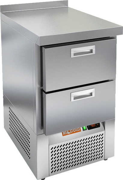 Холодильный стол HICOLD SNE 2/TN, нижн, 2 ящика (-2...+10°С)